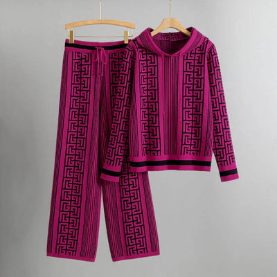 Lara™ - Gemütliches Kapuzenpullover- und Hosen-Satz