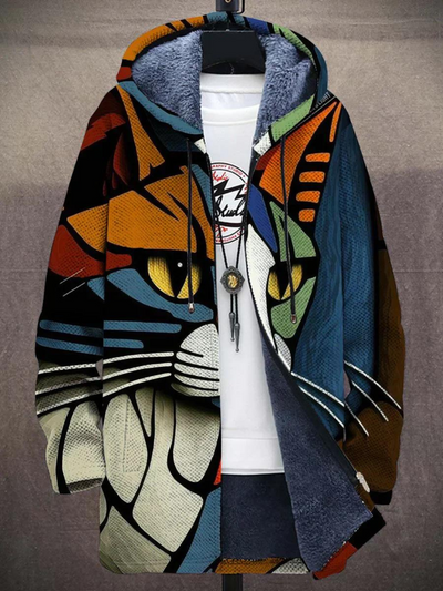 Jonas™ - Bequeme Jacke mit buntem Aufdruck