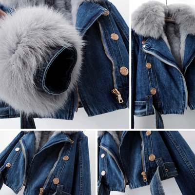 Roma™ - Ausgefallene Jeansjacke