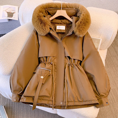 Stella™ - Edler ultraweicher Wintermantel mit Pelz