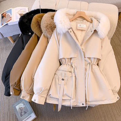 Stella™ - Edler ultraweicher Wintermantel mit Pelz
