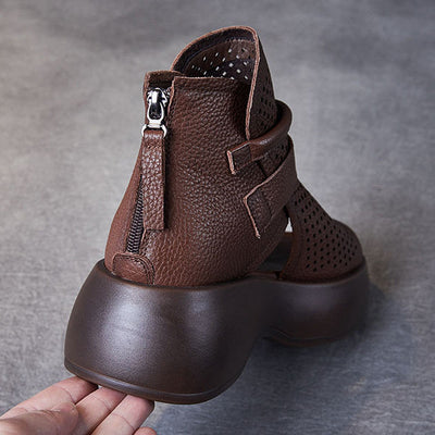 Marlene™ - Zeitlose Orthopädische Sandalen Aus Leder