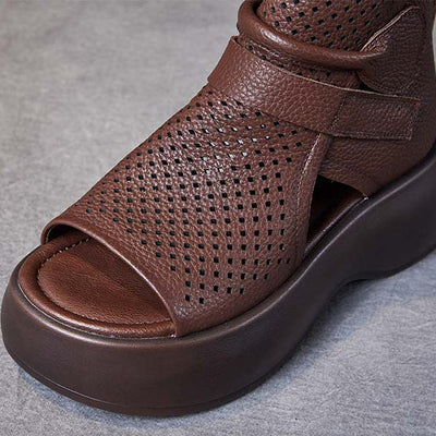 Marlene™ - Zeitlose Orthopädische Sandalen Aus Leder