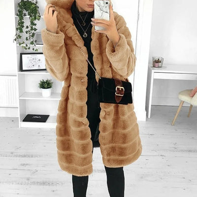 Tessa™ - Luxuriöser warmer Wintermantel aus Kunstpelz