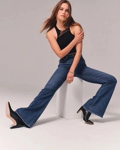 Frieda™ - Moderne elastische Schlagjeans