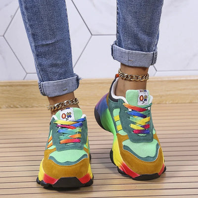 Bunte bequeme orthopädische Turnschuhe