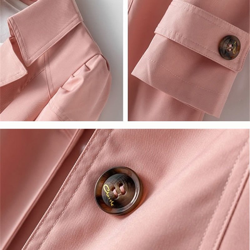 Klara – Moderner, bequemer, wasserdichter Trenchcoat