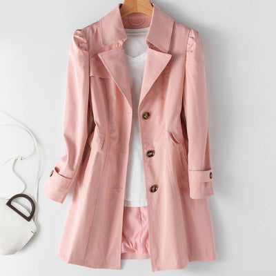Klara – Moderner, bequemer, wasserdichter Trenchcoat