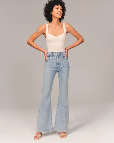 Frieda™ - Moderne elastische Schlagjeans