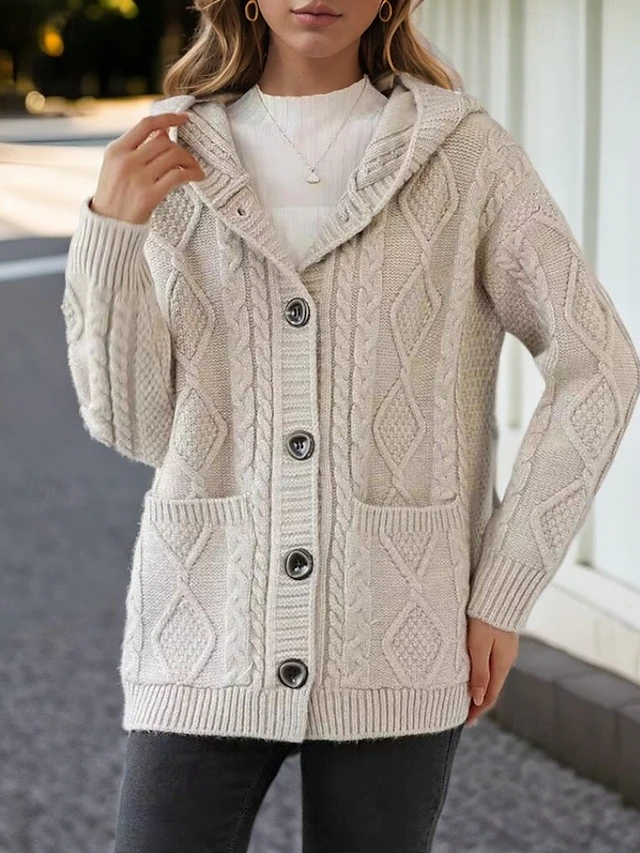 Hanna™ - Eleganter Cardigan mit Rautenstich