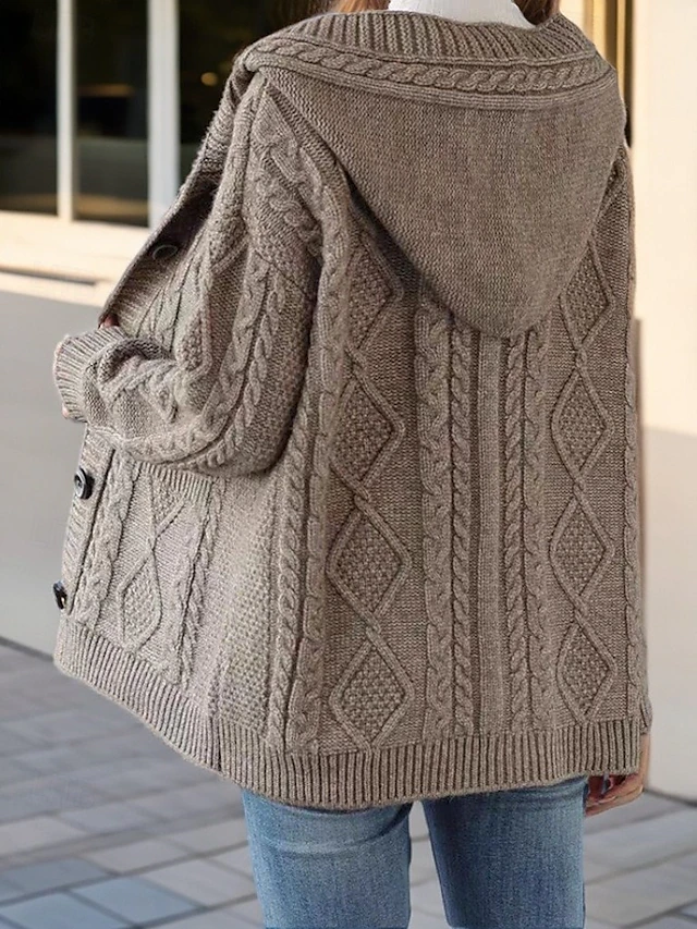 Hanna™ - Eleganter Cardigan mit Rautenstich