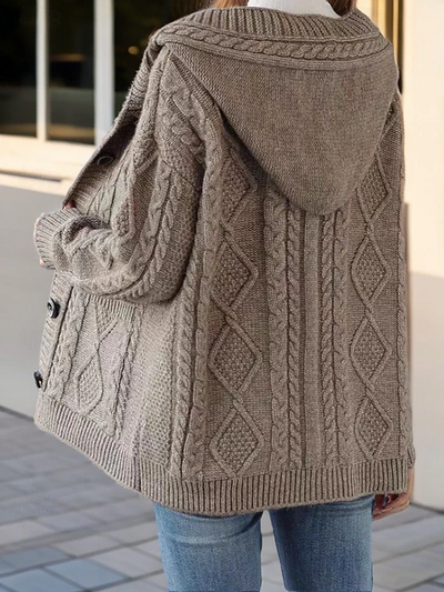 Hanna™ - Eleganter Cardigan mit Rautenstich