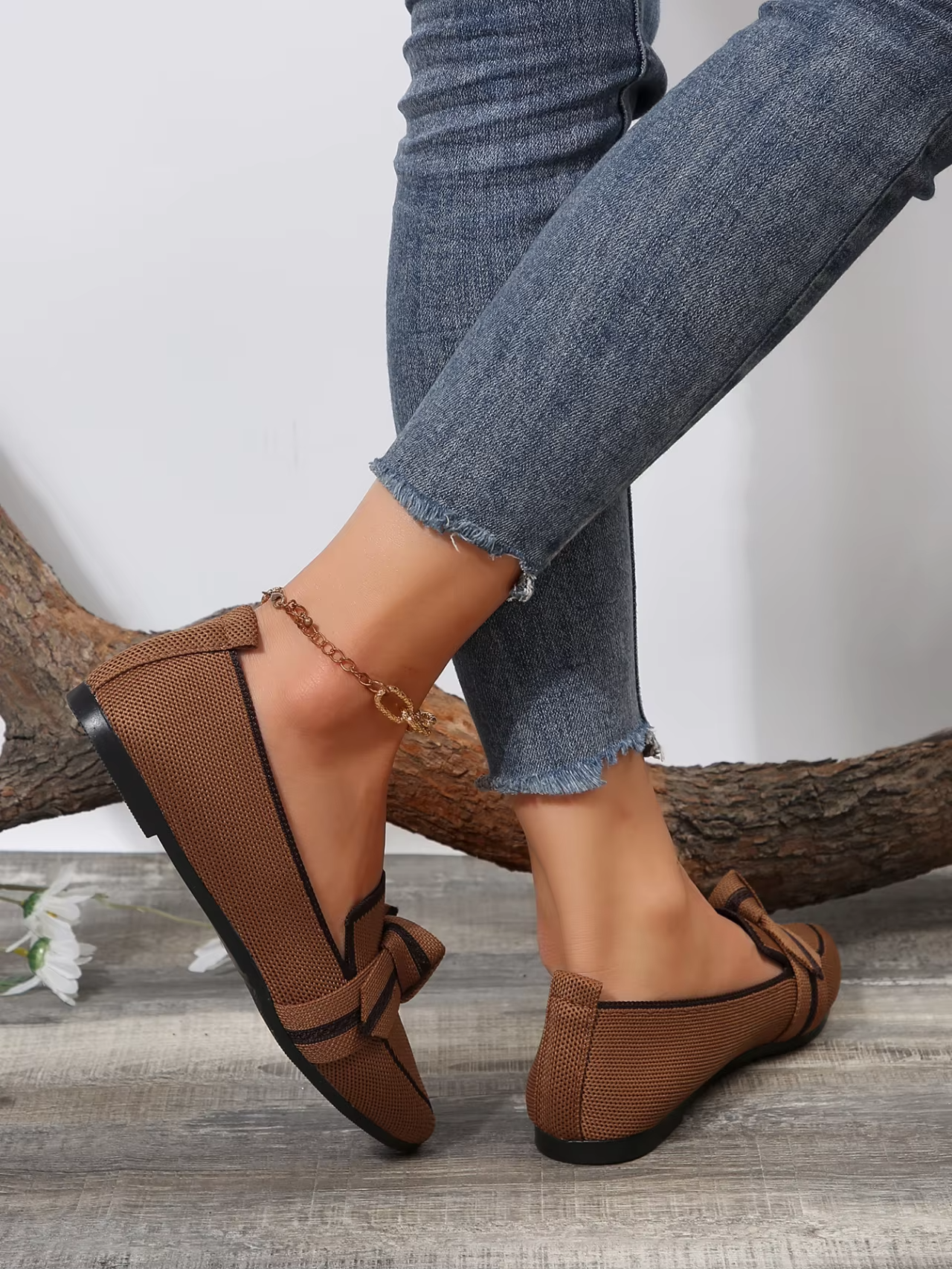 Frieda™ - Leichte bequeme Loafer mit Fliege