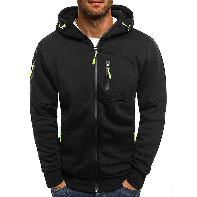 Lukas™ - Stylischer multifunktionaler Reißverschluss-Kapuzenpullover