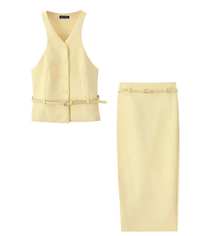 Sophie™ – Stylischer ärmelloser Sommeranzug