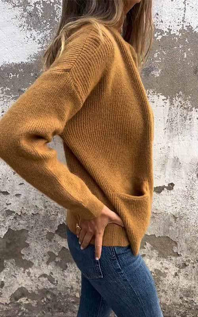 Nina™ - Superweiche, warme Strickjacke mit Reißverschluss