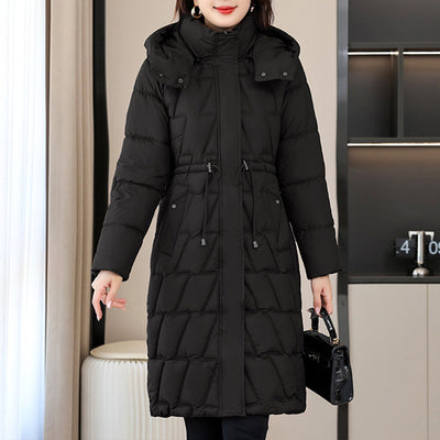 Anna™ - Hochwertige, lange Steppjacke