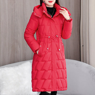 Anna™ - Hochwertige, lange Steppjacke