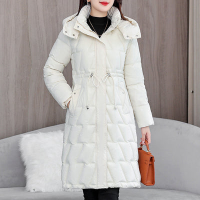 Anna™ - Hochwertige, lange Steppjacke