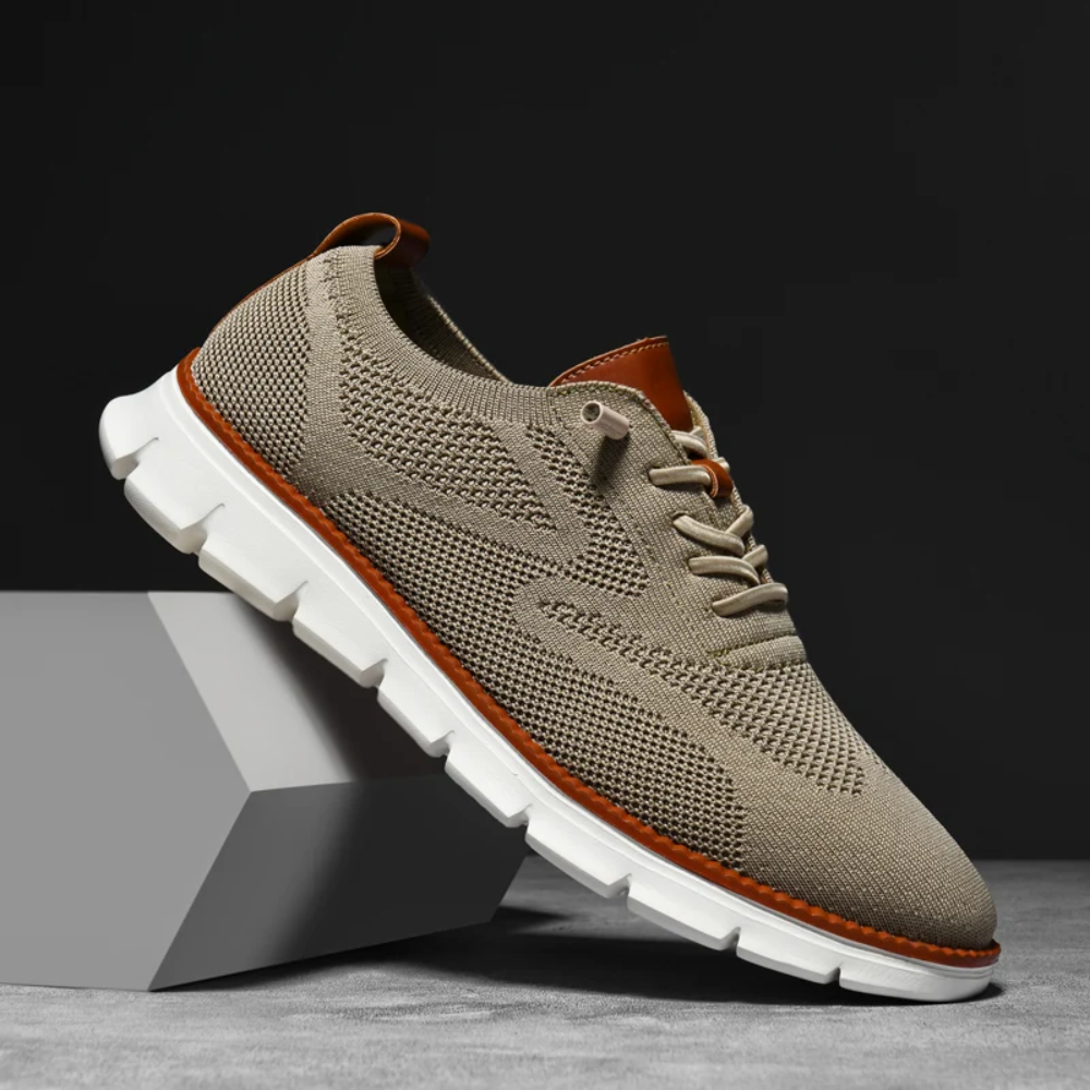 Comfy Max – Bequeme orthopädische Schuhe aus Fly-Strick für Männer
