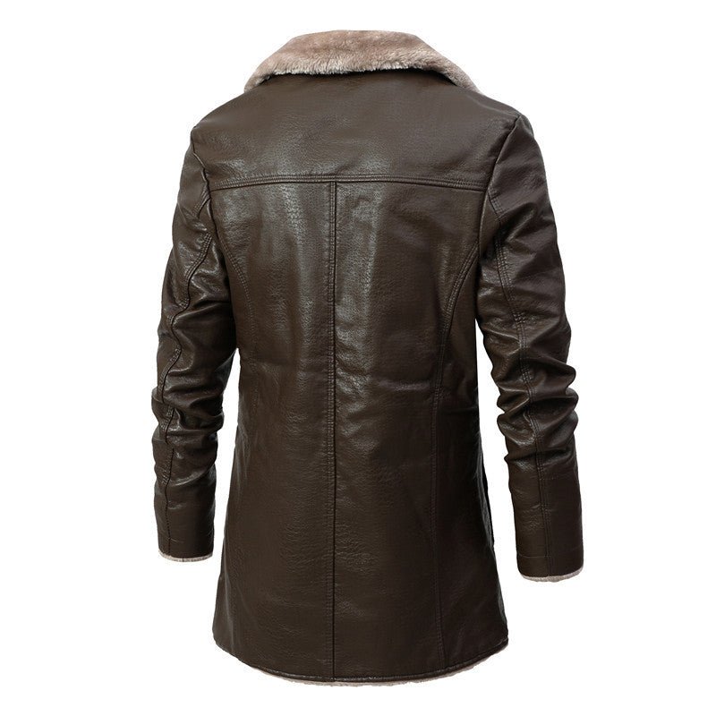 Florian™ - Eleganter Wintermantel aus Leder