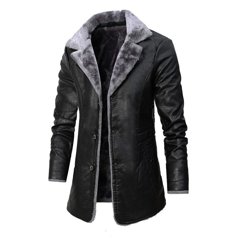 Florian™ - Eleganter Wintermantel aus Leder