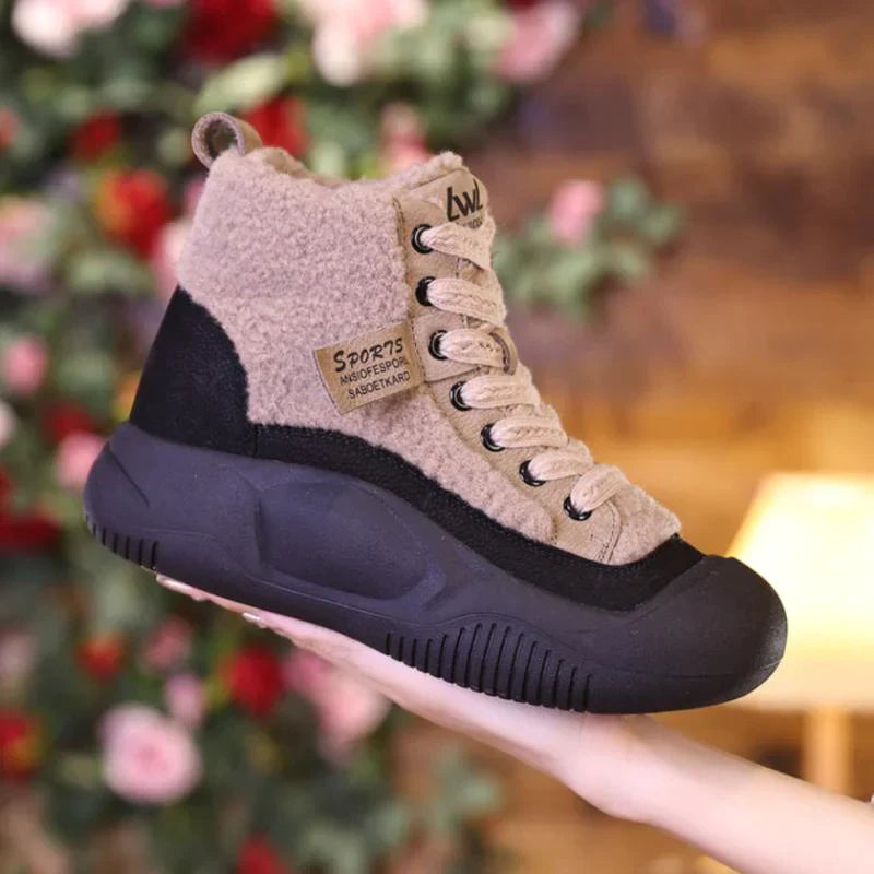 Frieda™ - Stylischer, lässiger Fleece-Stiefel