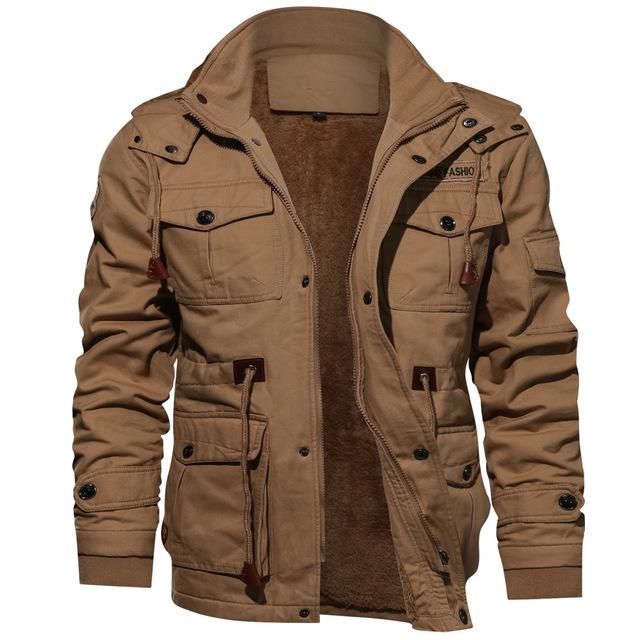 Schneider™ - Lässige Winter-Militärjacke aus Baumwolle