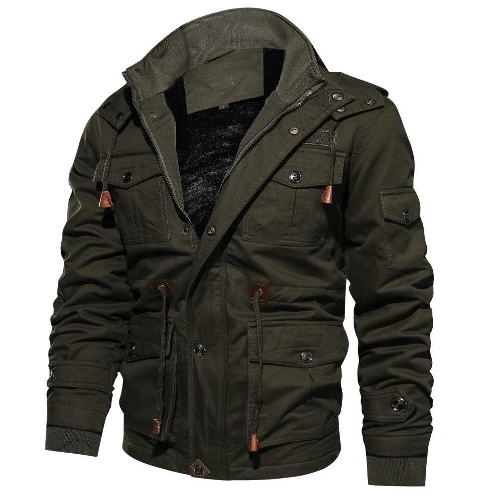 Schneider™ - Lässige Winter-Militärjacke aus Baumwolle