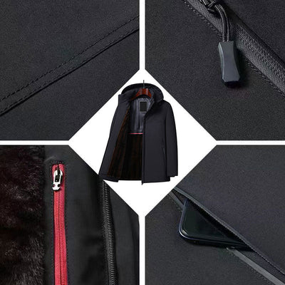 Axel™ - Stilvoller, dicker Parka mit Kapuze