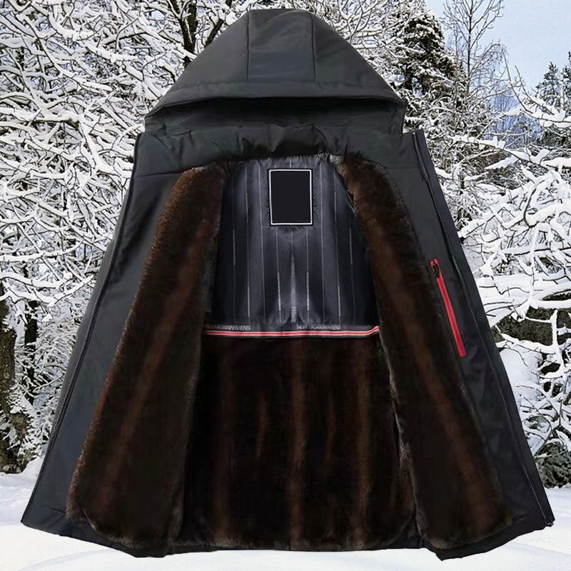 Axel™ - Stilvoller, dicker Parka mit Kapuze