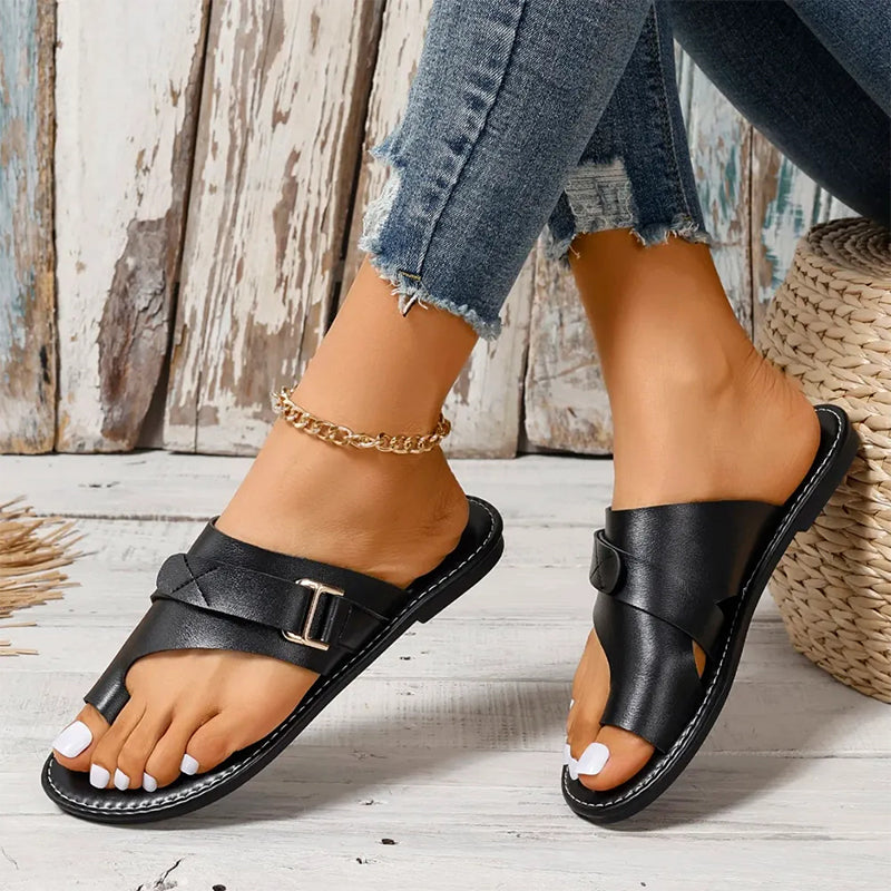 Leichte Orthopädische Sandalen aus Hochwertigem Leder – bequeme Passform
