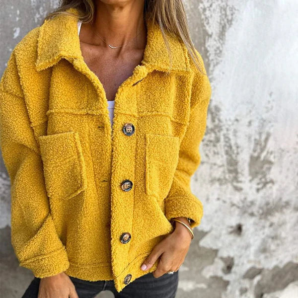 Roma™ - Stilvolle kurze Wolljacke mit Revers