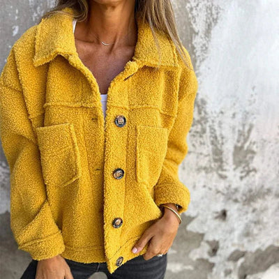 Roma™ - Stilvolle kurze Wolljacke mit Revers
