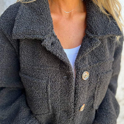 Roma™ - Stilvolle kurze Wolljacke mit Revers